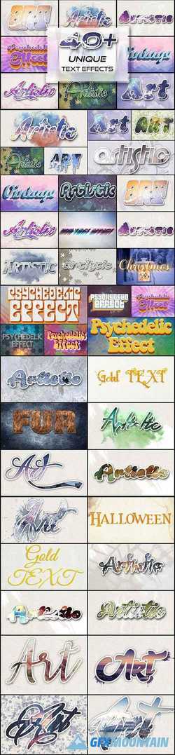  40+ Unique Text Effects To Trendify 3062797