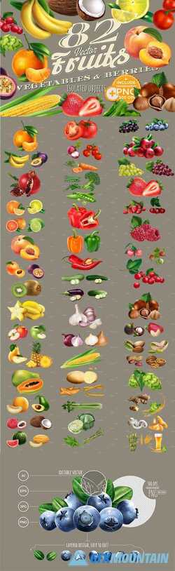 82 FRUITS, BERRIES AND VEGETABLES - 2004092