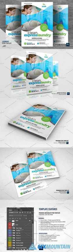 Laundry Services Flyer 2945853