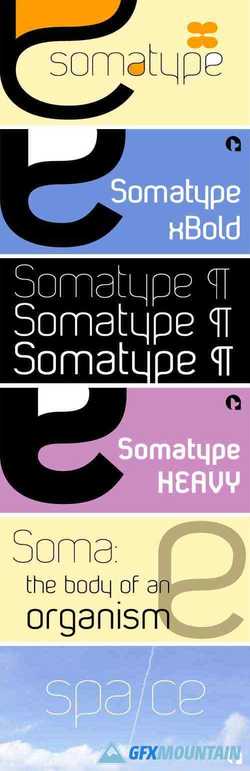  Somatype Font Family 
