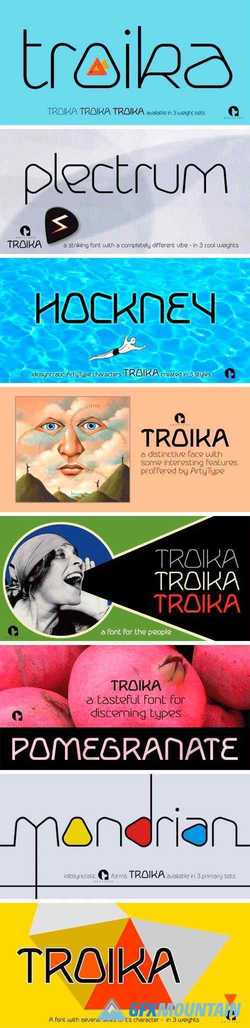  Troika Font Family 