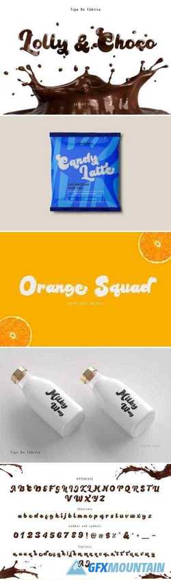 Lolly and Choco || Script Font