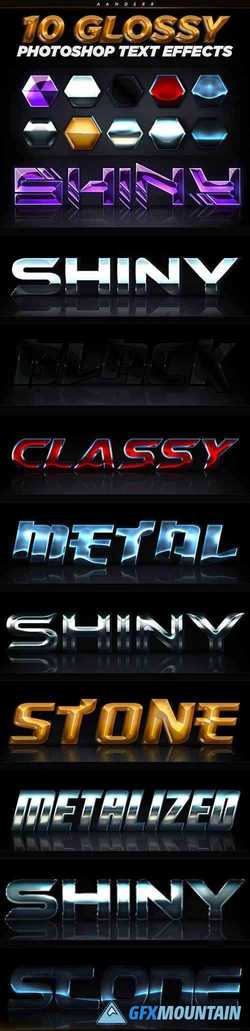 10 Glossy Photoshop Text Effects 22885599