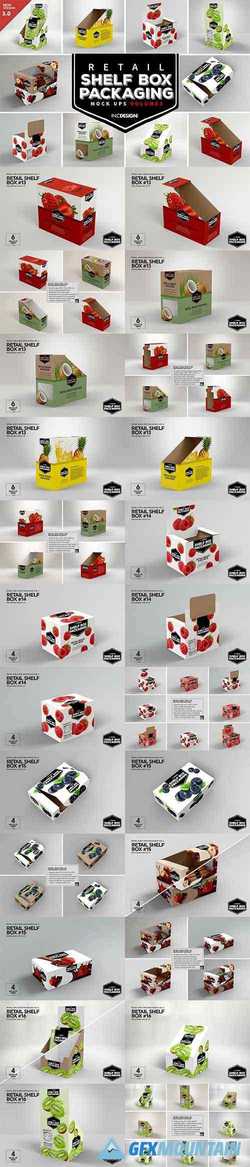 Retail Shelf Box Packaging MockUps3 3263727