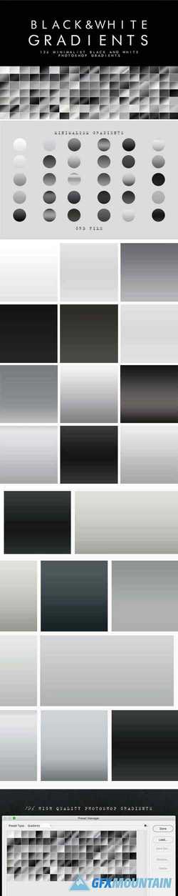126 Black and White Gradients 21925521