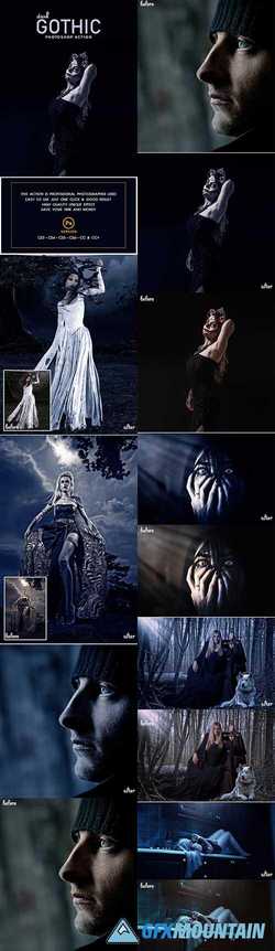 Dark Gothic Photoshop Action 23030478