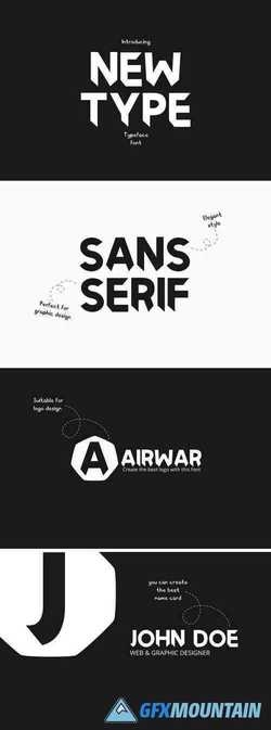 Newtype Typeface Font 