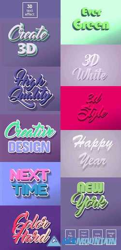 3D Text Effect 23072266