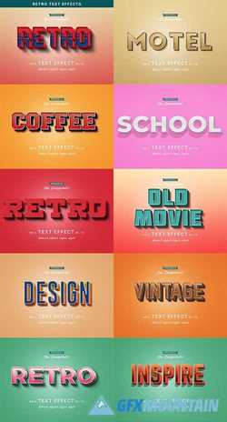 RETRO TEXT EFFECT - 23149015