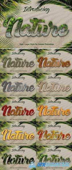 10 Nature Layer Style for Photoshop - 3499610