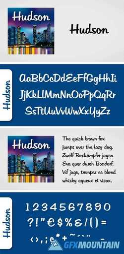 Hudson Font 