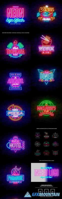 NEON SIGN EFFECTS - 23320789