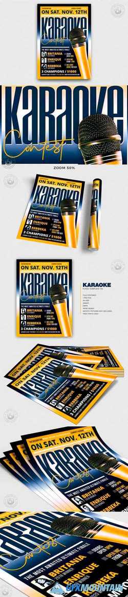 Karaoke Flyer Template V9 3561544