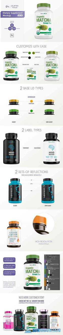 Dietary Supplement Mockup v. 1A