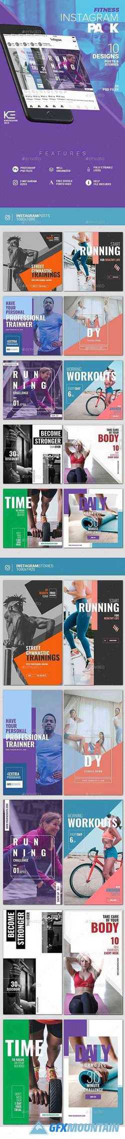 10 Instagram Fitness Posts & Stories 23332313