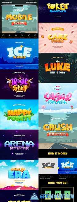 MOBILE GAME TEXT EFFECTS VOL 2 - 23439241