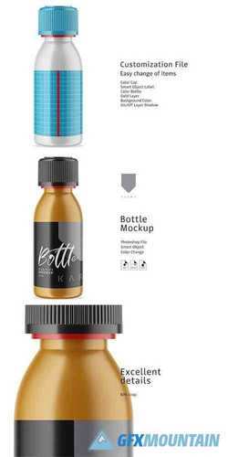 Bottle Mockup Matte 3586123