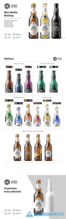 Beer Bottle Mockup 3605950