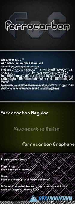 Ferrocarbon Font