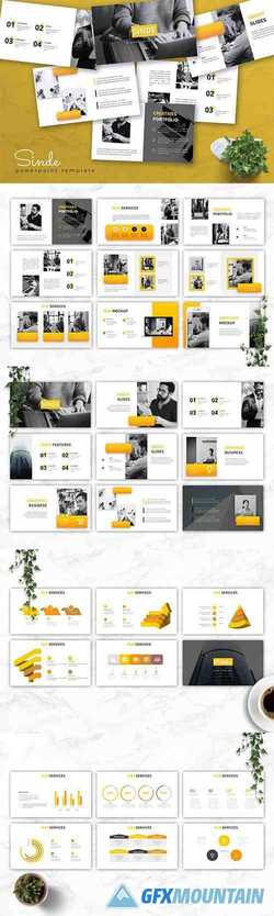 SINDE - Business Powerpoint, Keynote and Google Slides Template