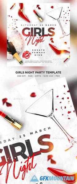 Girls Night Out Flyer 23496657