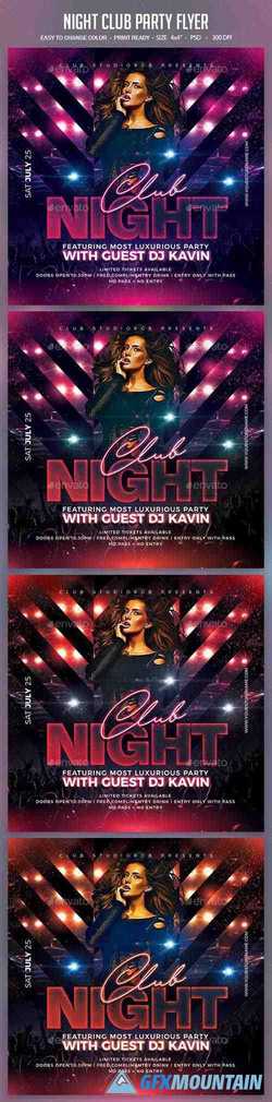 Night Club Party Flyer 23653921