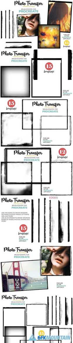 Procreate Photo Transfer Brushes 3237581