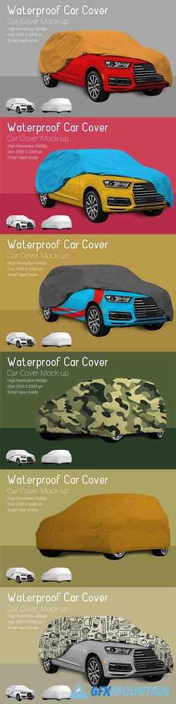 Car Cover Mock-Up 3726487