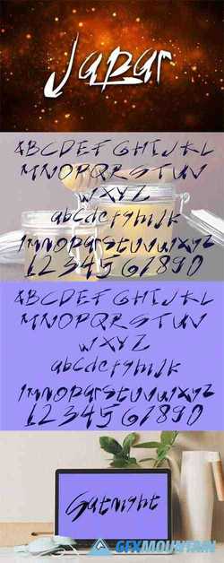 Japar Handwritten Font