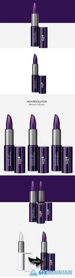 Cosmetics Lipstick Mockup - Make up 3702561 