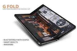G Fold Smartphone Mock-Ups