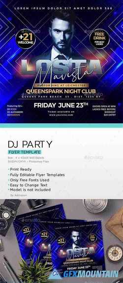 DJ Party Flyer 23828755