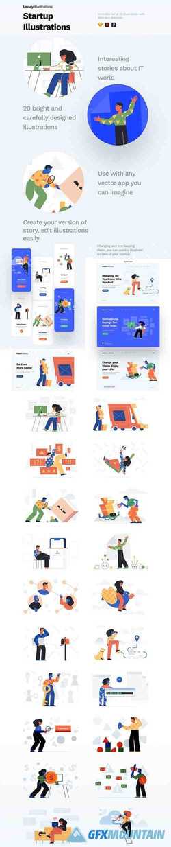 Unruly Landing Page Illustrations