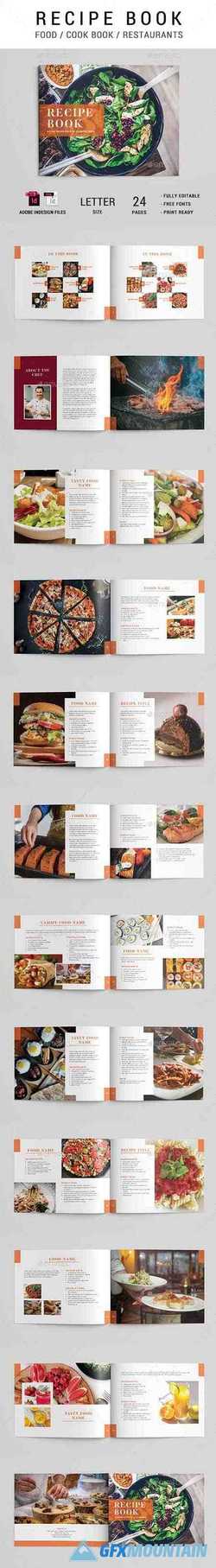 Cook Book Recipe Brochure 23822539