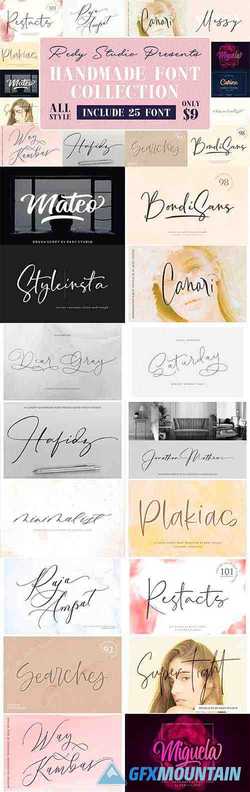 Handmade Fonts Collection