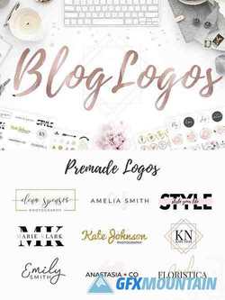 9 Blog Logos. Logo Templates
