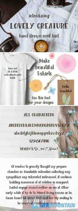 Lovely Creature Font