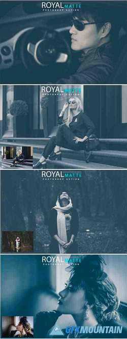 Royal Matte Photoshop Action