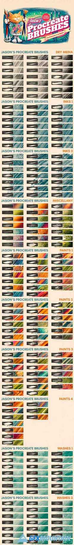 Jason's Procreate Brushes 3885304