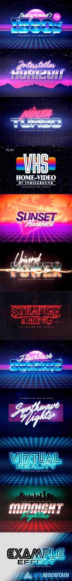 80s Text Effects Vol.1 3896626