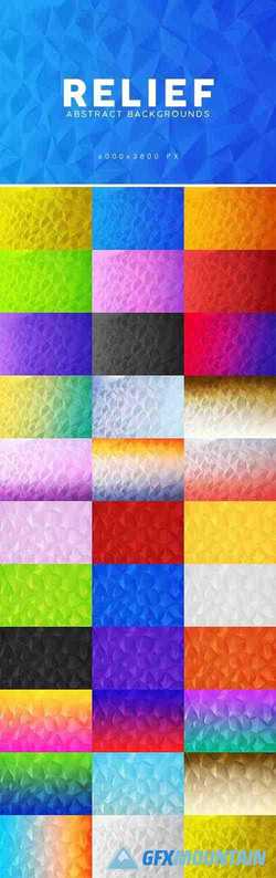 Relief Abstract Backgrounds