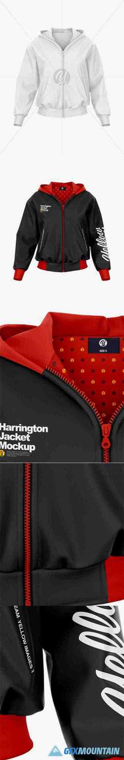 Women's Harrington Hooded Jacket