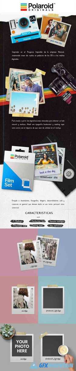 Polaroid Originals - Full PSD Mockups