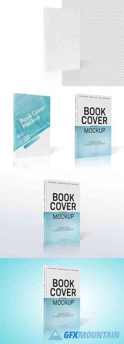 Book Isolated On White PSDT Mockup