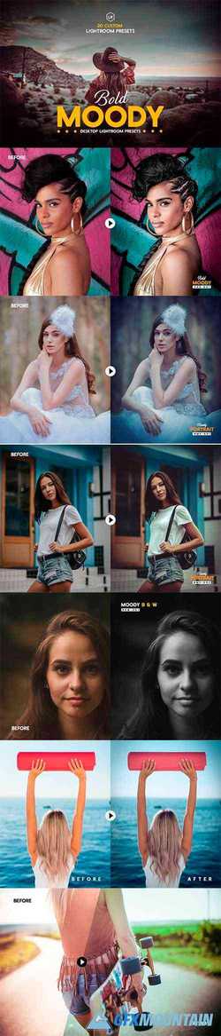 Bold Moody Lightroom Presets 3884638