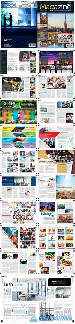 Magazine Template InDesign 1663164