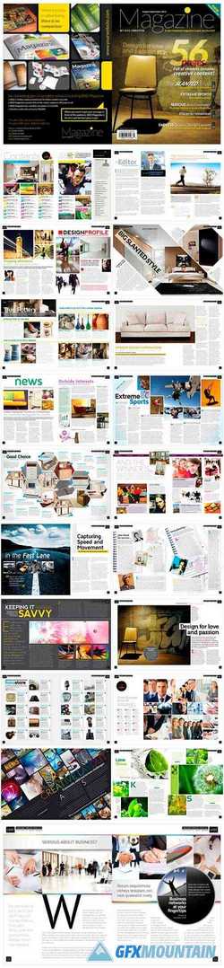 Magazine Template InDesign 1663131