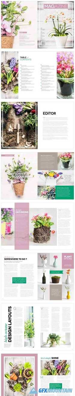 Magazine Template InDesign 1666750