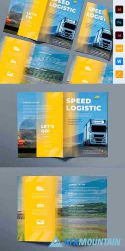 Trucking Logistics Brochure Bifold 3987129