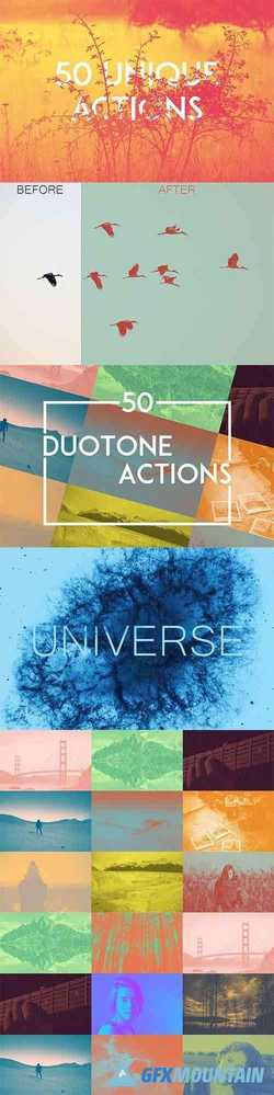 50 Duotone Actions